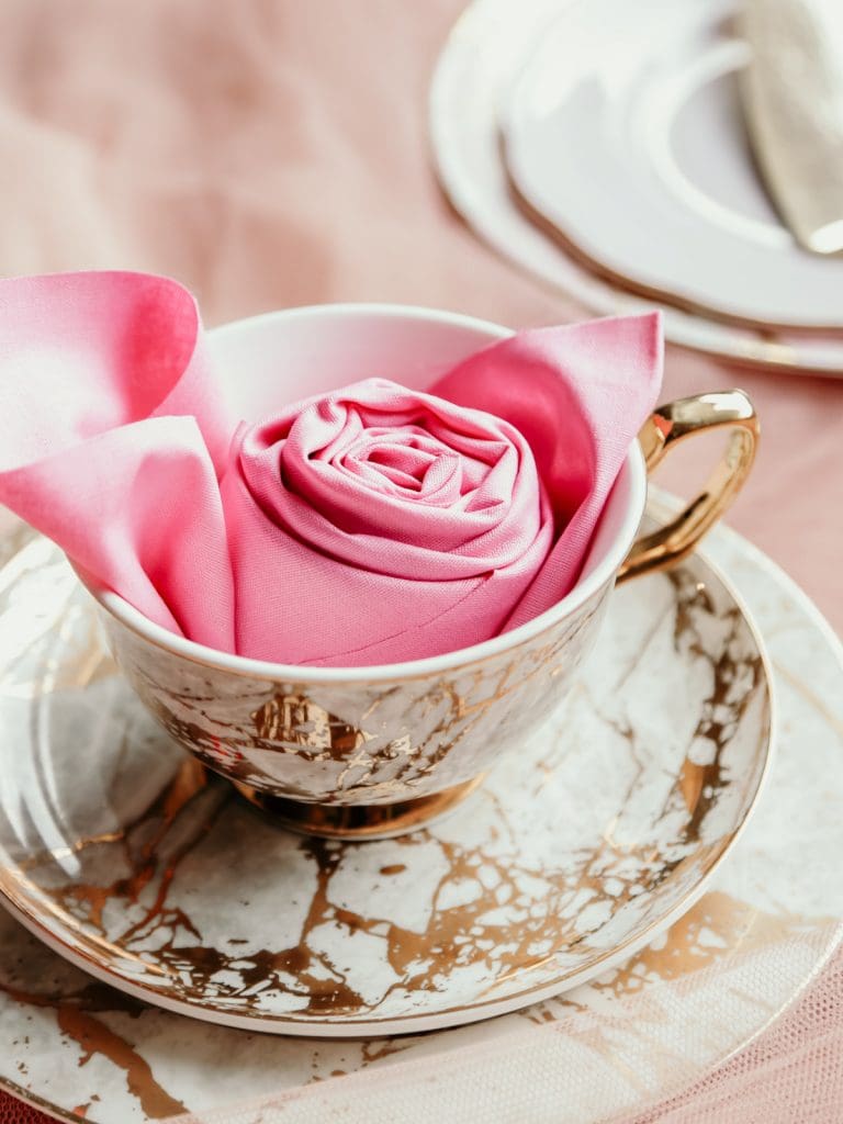 Rosette napkins