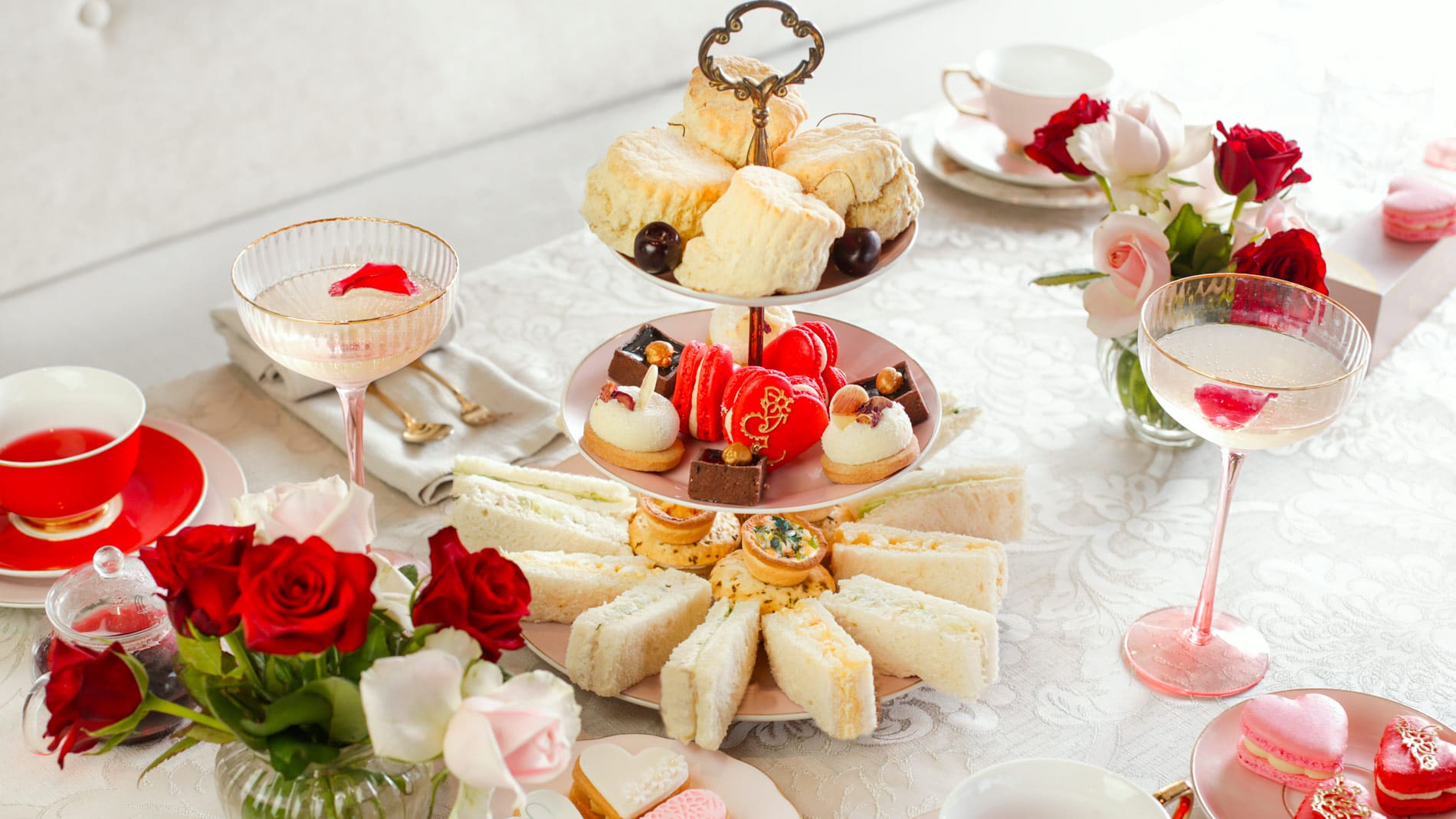 Valentines high tea aimee provence