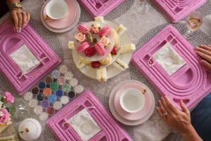 high tea and pearls experience at aimee provence